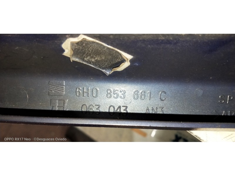 Recambio de rejilla delantera para seat arosa (6h1) street referencia OEM IAM 6H0853661C  