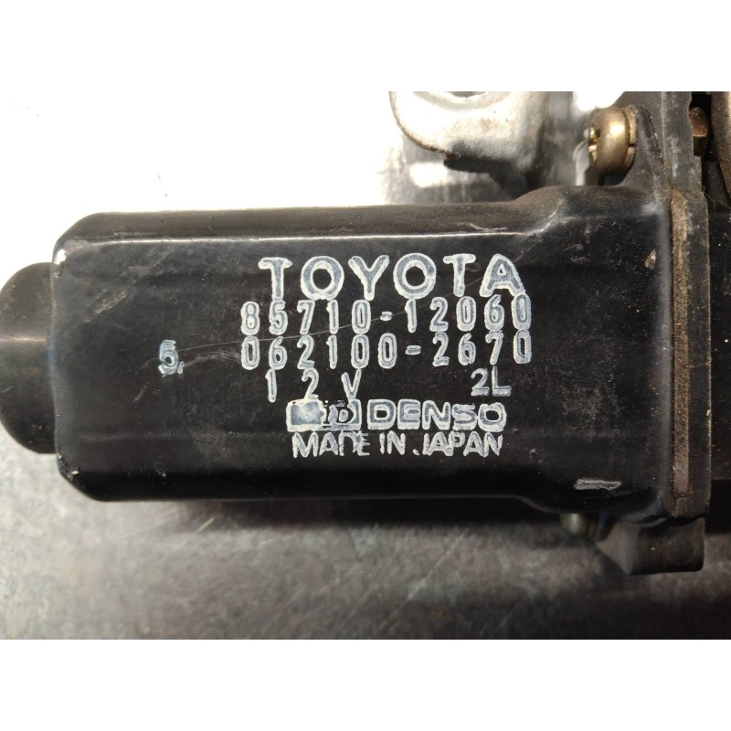 Recambio de elevalunas delantero derecho para toyota corolla 1.6 referencia OEM IAM 8571012060 0621002670 5P