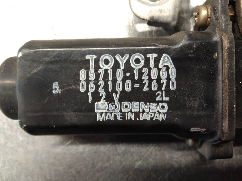 Recambio de elevalunas delantero derecho para toyota corolla 1.6 referencia OEM IAM 8571012060 0621002670 5P