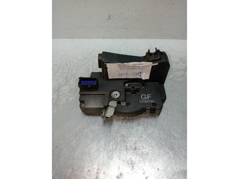 Recambio de motor cierre centralizado delantero derecho para opel meriva cosmo referencia OEM IAM 13154792  5P