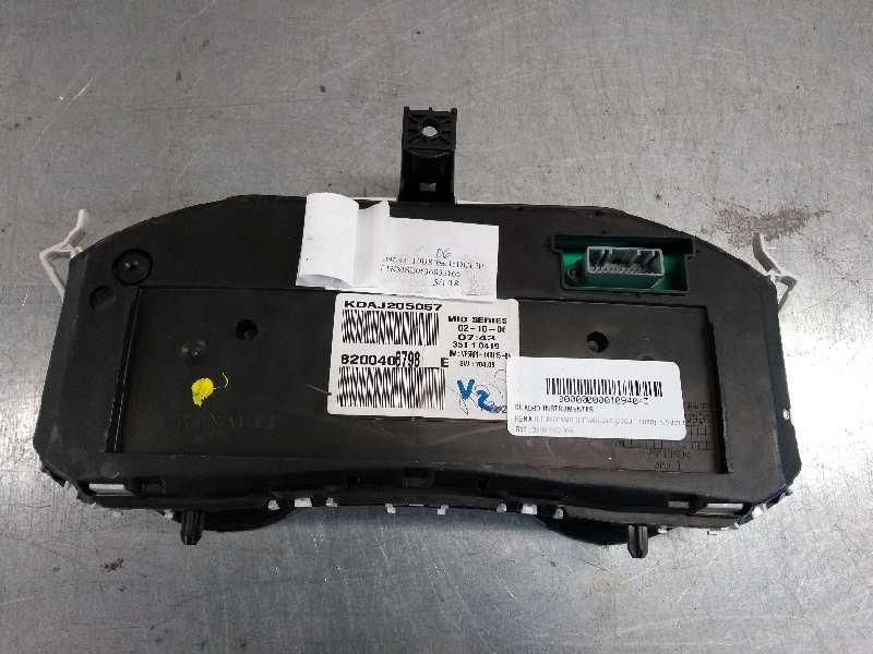 Recambio de cuadro instrumentos para renault megane ii familiar 1.5 dci diesel referencia OEM IAM 8200408798E  