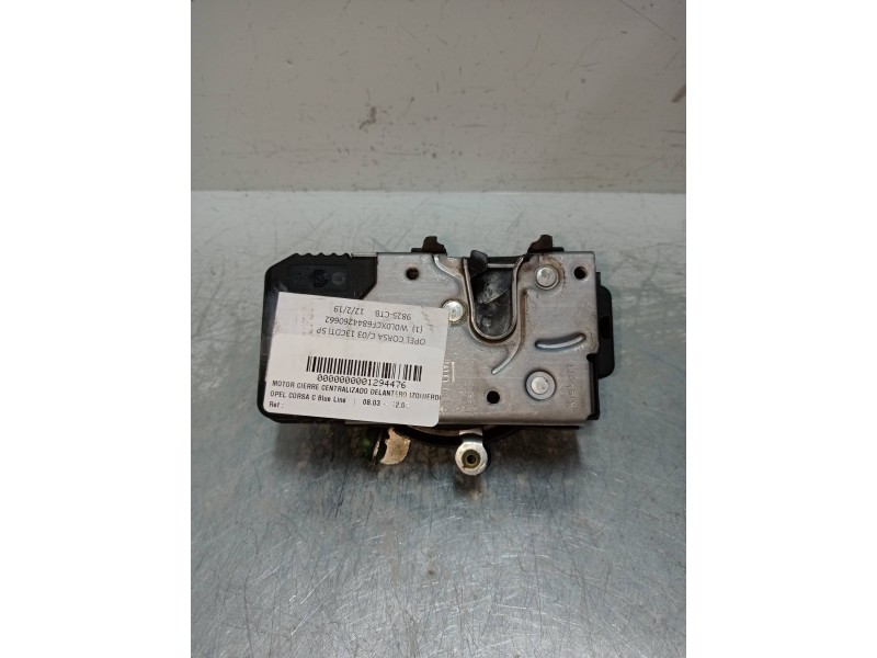 Recambio de motor cierre centralizado delantero izquierdo para opel corsa c blue line referencia OEM IAM 13154791 5P 5P