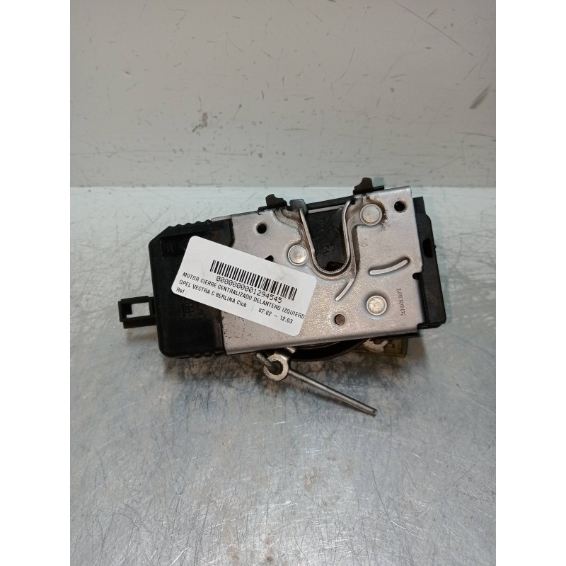 Recambio de motor cierre centralizado delantero izquierdo para opel vectra c berlina club referencia OEM IAM 24447340  4P