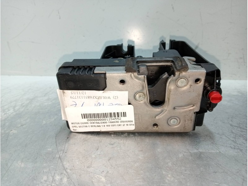 Recambio de motor cierre centralizado trasero izquierdo para opel vectra c berlina 1.9 16v cdti cat (z 19 dth / lrd) referencia 
