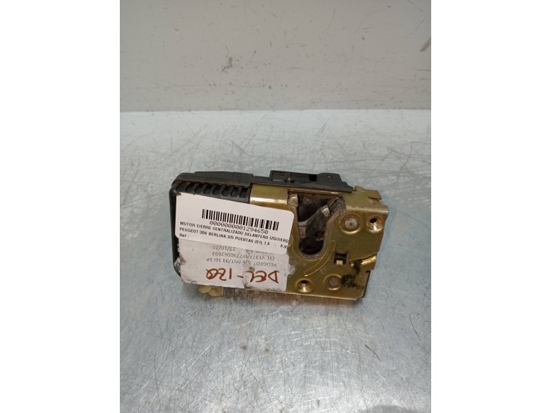 Recambio de motor cierre centralizado delantero izquierdo para peugeot 306 berlina 3/5 puertas (s1) 1.6 referencia OEM IAM  5P 5
