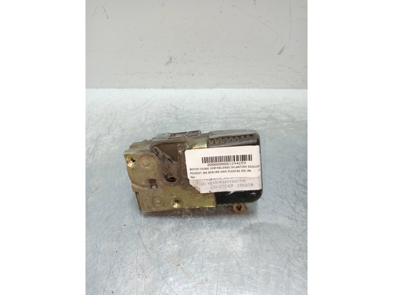 Recambio de motor cierre centralizado delantero derecho para peugeot 306 berlina 3/4/5 puertas (s2) xn referencia OEM IAM  3P 3P