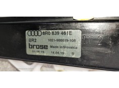 Recambio de elevalunas trasero izquierdo para audi sq5 (8r) 3.0 tdi quattro referencia OEM IAM 8R0839461E 8K0959811A  2