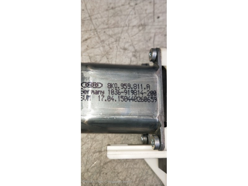 Recambio de elevalunas trasero izquierdo para audi sq5 (8r) 3.0 tdi quattro referencia OEM IAM 8R0839461E 8K0959811A 