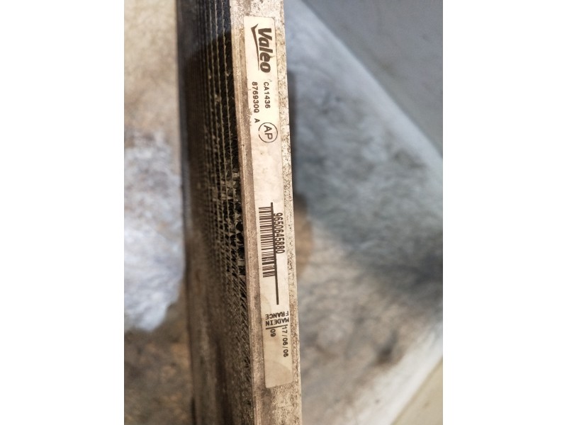 Recambio de condensador / radiador aire acondicionado para citroen c6 básico referencia OEM IAM 9650645880  