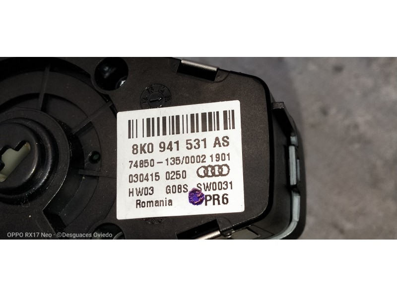 Recambio de mando luces para audi sq5 (8r) 3.0 tdi quattro referencia OEM IAM 8K0941531AS  