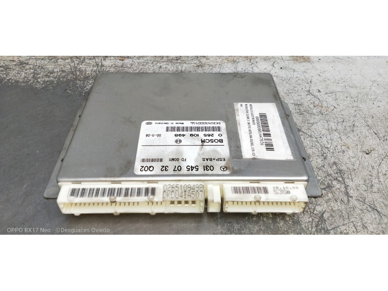 Recambio de modulo electronico para mercedes clase e (w210) berlina diesel 270 cdi (210.016) referencia OEM IAM 0315450732 02651