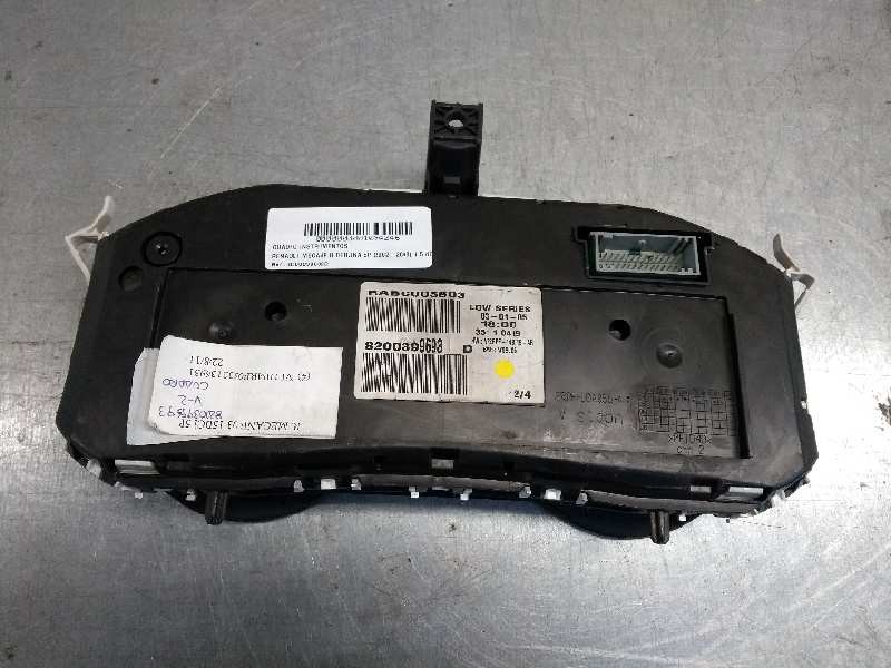 Recambio de cuadro instrumentos para renault megane ii berlina 5p 1.5 dci diesel referencia OEM IAM 8200399693D  