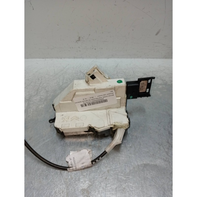 Recambio de motor cierre centralizado delantero derecho para peugeot 308 confort referencia OEM IAM A01456 1333507 3P