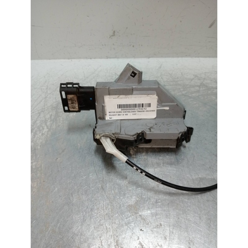 Recambio de motor cierre centralizado trasero izquierdo para peugeot 308 1.6 16v referencia OEM IAM 567165 A01520 5P