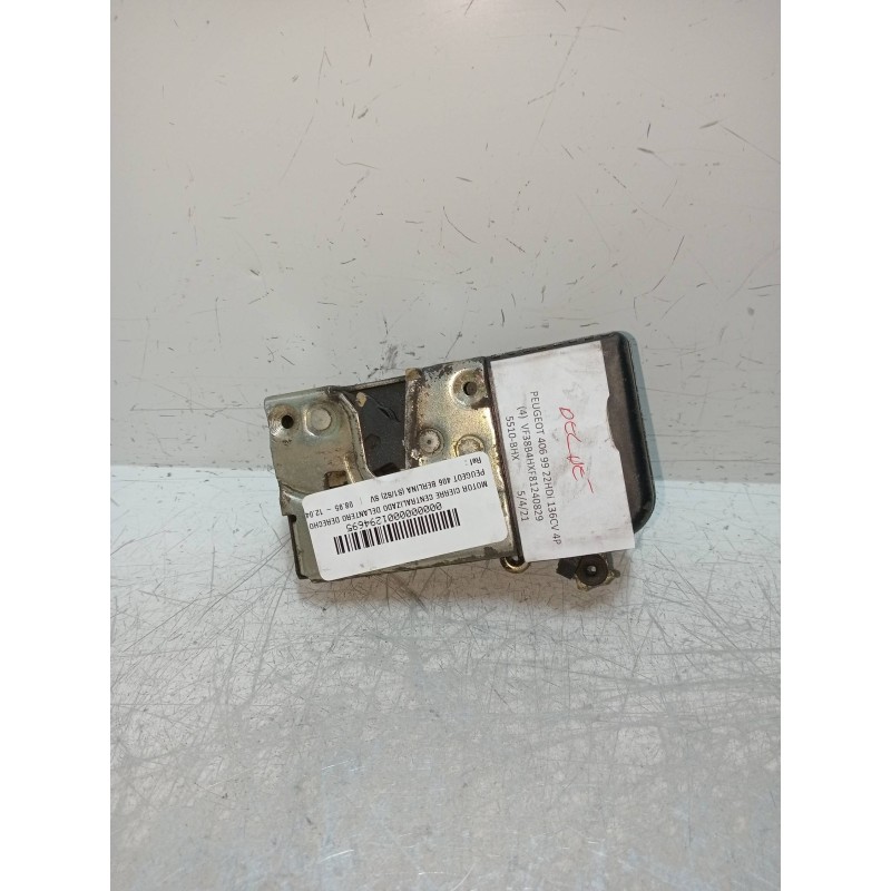 Recambio de motor cierre centralizado delantero derecho para peugeot 406 berlina (s1/s2) sv referencia OEM IAM   4P