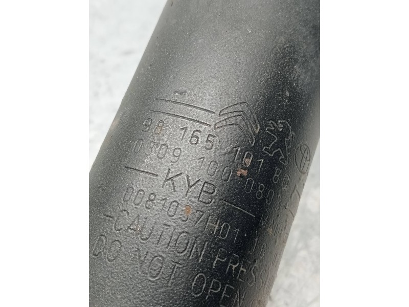 Recambio de amortiguador trasero izquierdo para toyota proace verso compact shuttle referencia OEM IAM 9816510180  