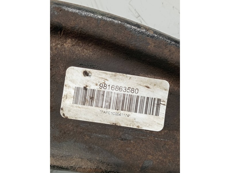 Recambio de brazo suspension inferior delantero derecho para toyota proace verso compact shuttle referencia OEM IAM 9816863580  
