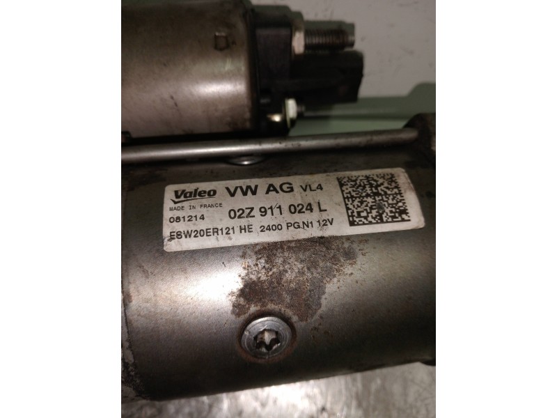 Recambio de motor arranque para audi a3 sedán(8vs) attraction referencia OEM IAM 02Z91024L  