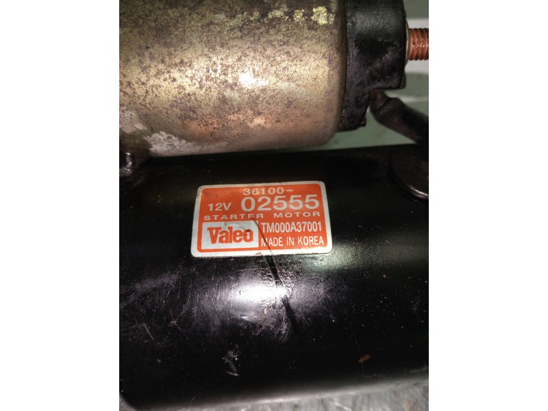 Recambio de motor arranque para hyundai atos prime (mx) gls (2003) referencia OEM IAM 3610002555  
