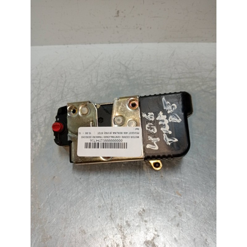 Recambio de motor cierre centralizado trasero derecho para peugeot 406 berlina (s1/s2) stdt referencia OEM IAM   4P