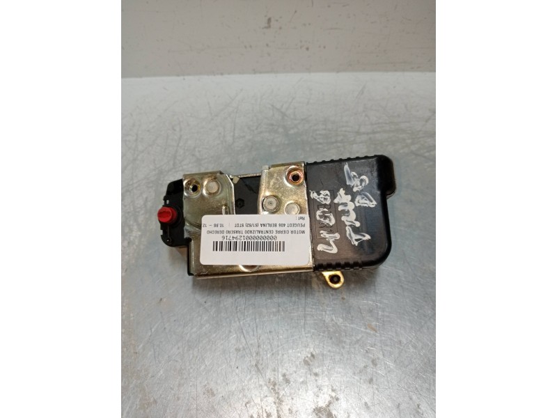 Recambio de motor cierre centralizado trasero derecho para peugeot 406 berlina (s1/s2) stdt referencia OEM IAM   4P