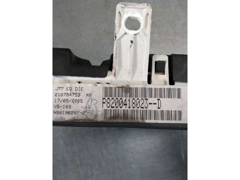 Recambio de cuadro instrumentos para renault modus 1.5 dci diesel referencia OEM IAM P8200418023D  