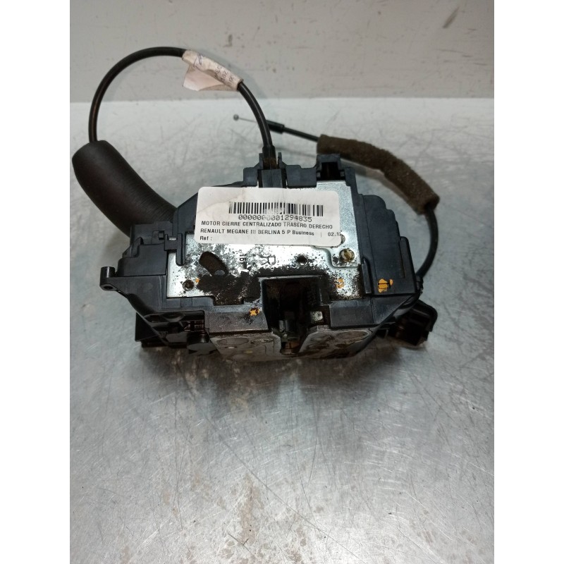 Recambio de motor cierre centralizado trasero derecho para renault megane iii berlina 5 p business referencia OEM IAM   5P