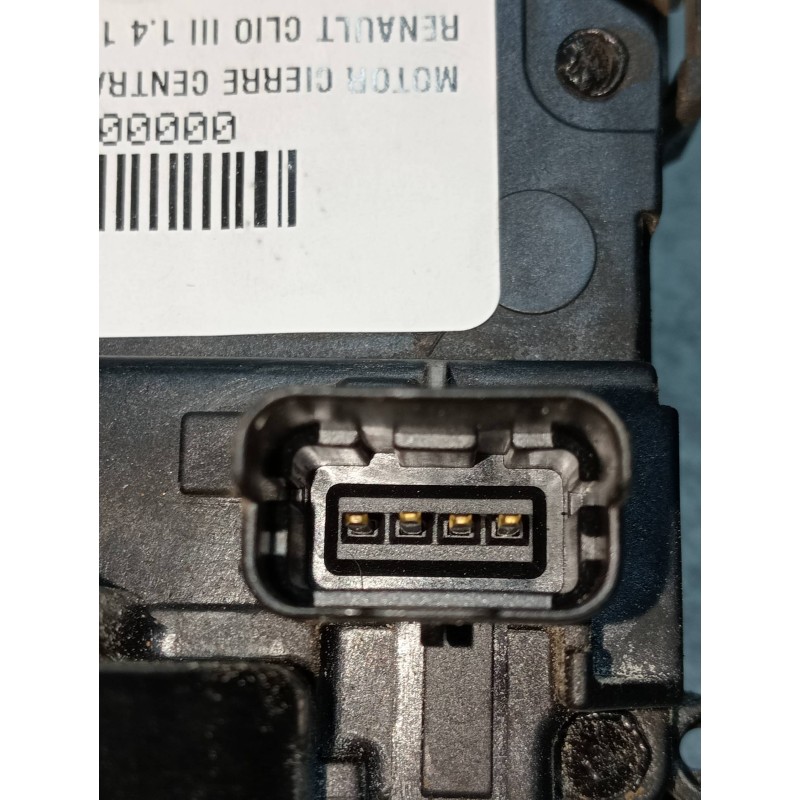 Recambio de motor cierre centralizado delantero izquierdo para renault clio iii 1.4 16v referencia OEM IAM  5P 