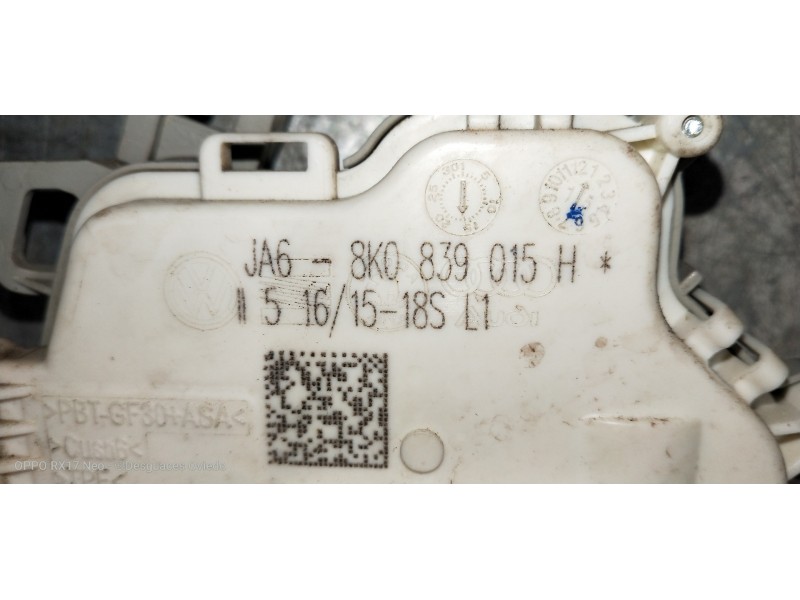Recambio de motor cierre centralizado trasero izquierdo para audi sq5 (8r) 3.0 tdi quattro referencia OEM IAM 8K0839015H  