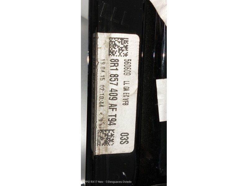 Recambio de retrovisor izquierdo para audi sq5 (8r) 3.0 tdi quattro referencia OEM IAM 8R1857409AF  