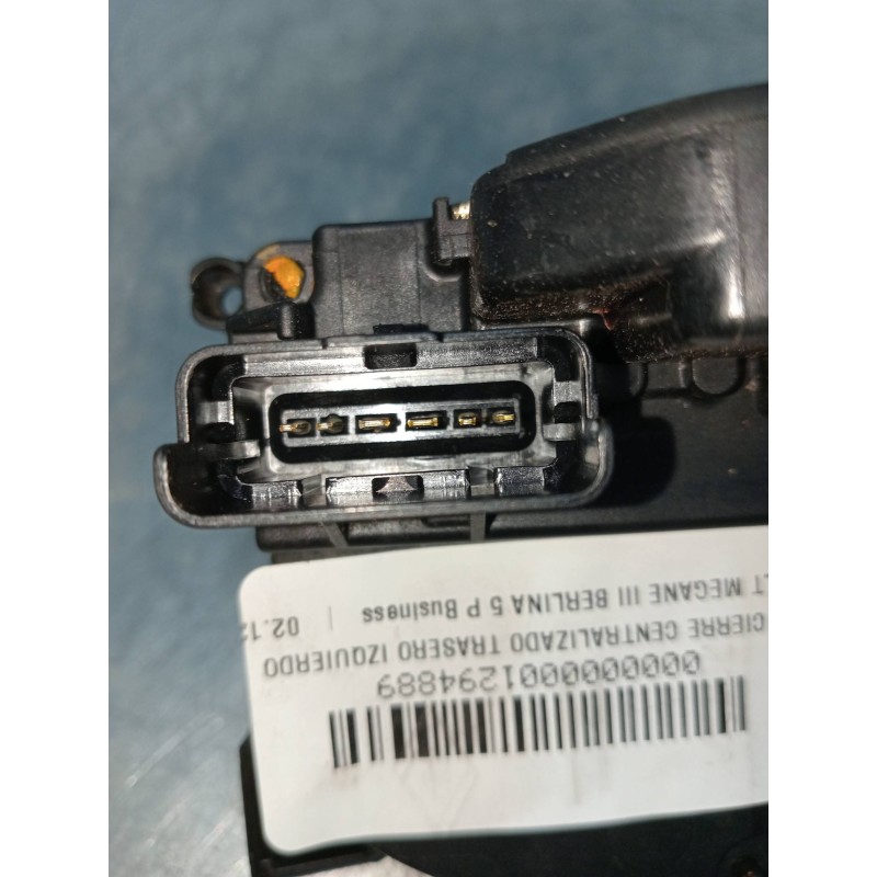 Recambio de motor cierre centralizado trasero izquierdo para renault megane iii berlina 5 p business referencia OEM IAM 82503000