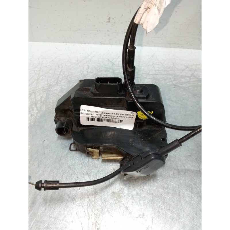 Recambio de motor cierre centralizado delantero derecho para renault megane ii berlina 3p 1.5 dci diesel referencia OEM IAM 3006