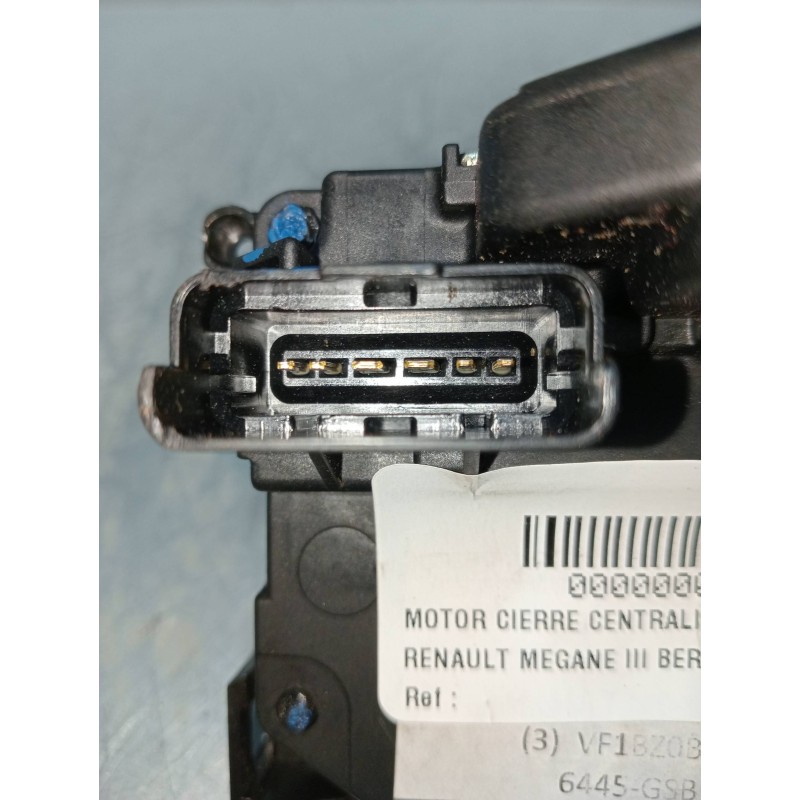 Recambio de motor cierre centralizado trasero izquierdo para renault megane iii berlina 5 p 1.5 dci diesel fap referencia OEM IA
