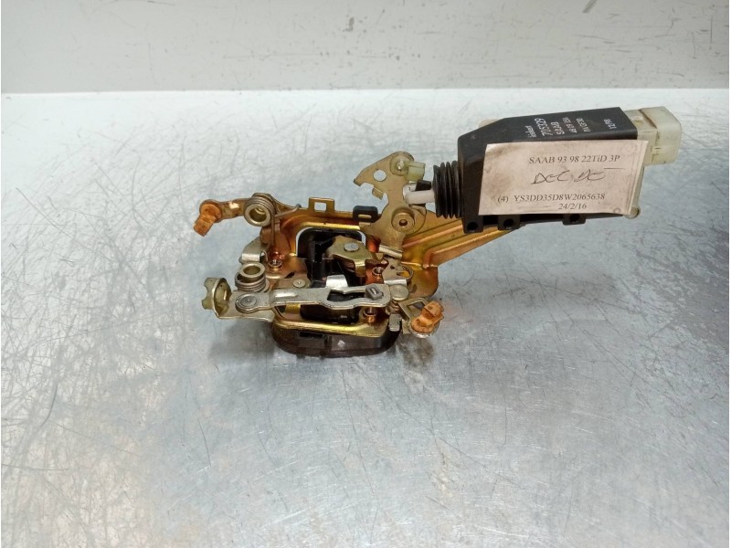 Recambio de motor cierre centralizado delantero derecho para saab 9-3 berlina 2.2 16v tid cat referencia OEM IAM 705329 4809356 