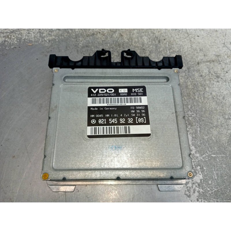 Recambio de centralita motor uce para mercedes clase c (w202) berlina 180 (202.018) referencia OEM IAM 0215459232  