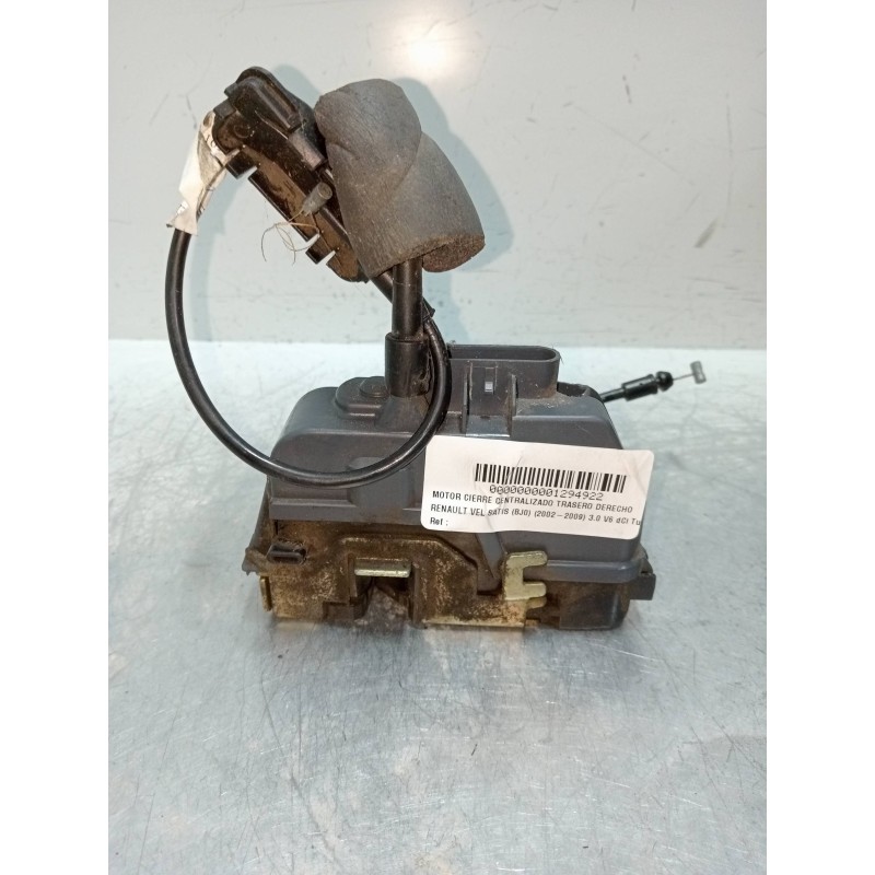 Recambio de motor cierre centralizado trasero derecho para renault vel satis (bj0) 3.0 v6 dci turbodiesel cat referencia OEM IAM