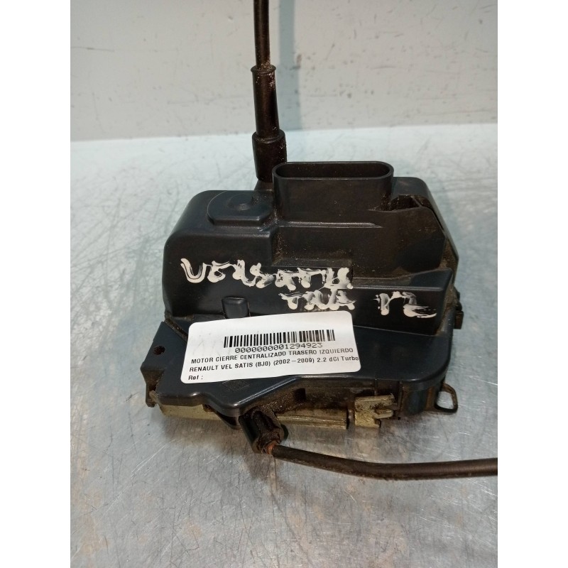 Recambio de motor cierre centralizado trasero izquierdo para renault vel satis (bj0) 2.2 dci turbodiesel referencia OEM IAM   