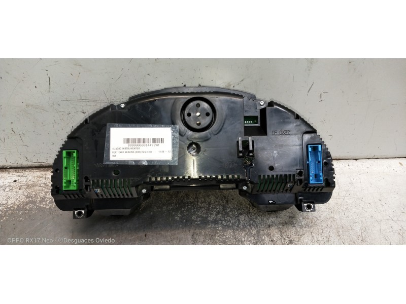 Recambio de cuadro instrumentos para seat exeo berlina (3r2) reference referencia OEM IAM 0263676131 3R0920800M 2316120011