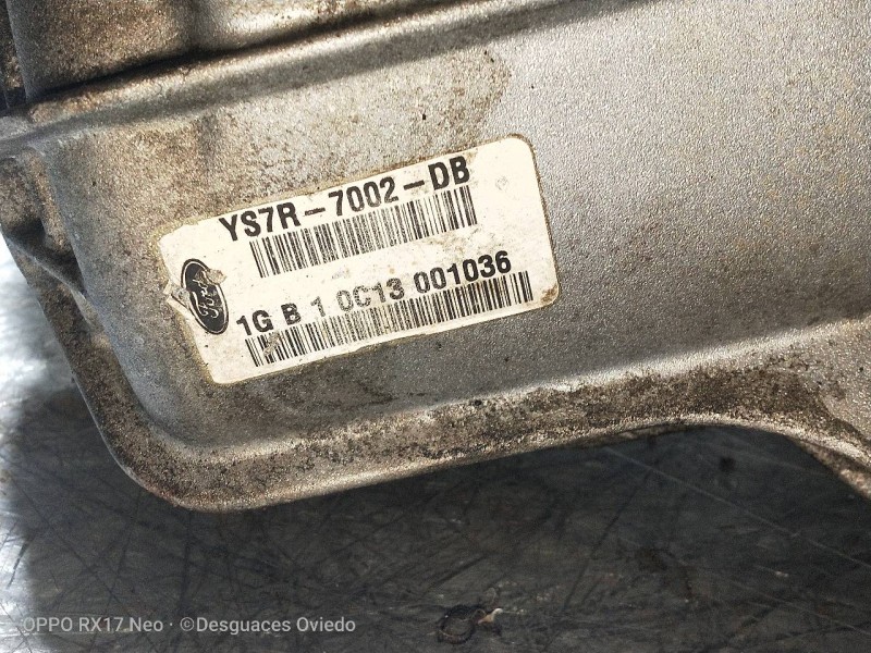 Recambio de caja cambios para ford mondeo berlina (gd) 1.8 turbodiesel cat referencia OEM IAM YS7R7002DB 1GB1 0C13 001036  Recambio de caja cambios para ford mondeo berlina (gd) 1.8 turbodiesel cat referencia OEM IAM YS7R7002DB 1GB1 0C13 001036