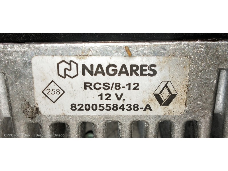 Recambio de caja precalentamiento para nissan qashqai (j10) acenta referencia OEM IAM 8200558438A  