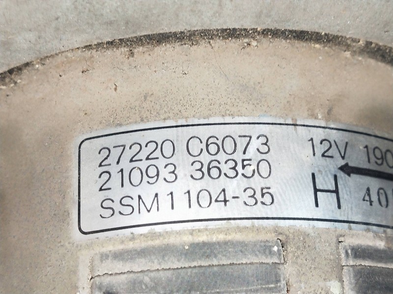 Recambio de motor calefaccion para nissan patrol (k/w160) referencia OEM IAM 27220C6073 2109336350 SSM110135
