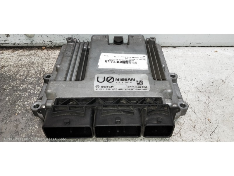 Recambio de centralita motor uce para nissan qashqai (j10) acenta referencia OEM IAM 23710BB59C 0281030885 