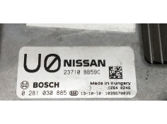 Recambio de centralita motor uce para nissan qashqai (j10) acenta referencia OEM IAM 23710BB59C 0281030885  2