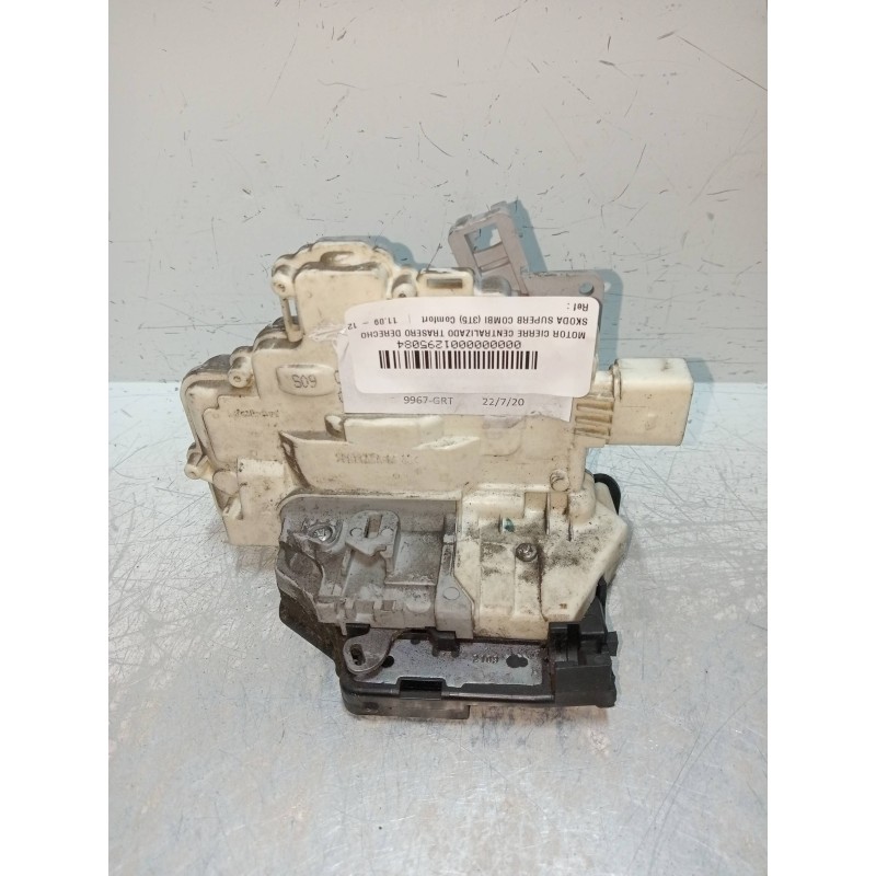 Recambio de motor cierre centralizado trasero derecho para skoda superb combi (3t5) comfort referencia OEM IAM 3G4837016  5P