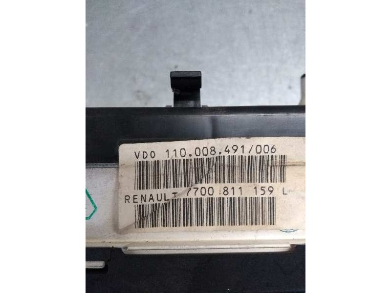 Recambio de cuadro instrumentos para renault safrane (b54) 2.5 turbodiesel cat referencia OEM IAM 7700811159L 110008491006 