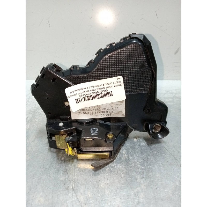 Recambio de motor cierre centralizado delantero izquierdo para toyota corolla verso (r1) 2.0 turbodiesel cat referencia OEM IAM 