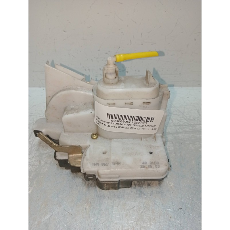 Recambio de motor cierre centralizado trasero derecho para volkswagen polo berlina (6n2) 1.4 tdi referencia OEM IAM 6N4839016C  