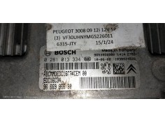 Recambio de centralita motor uce para peugeot 3008 sport pack referencia OEM IAM 0281013334 9666986680 1039S24526 2