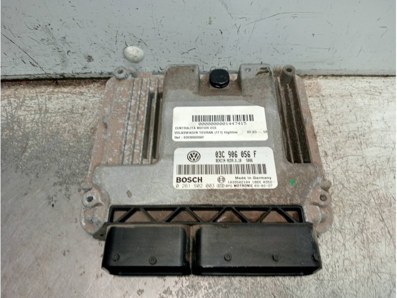 Recambio de centralita motor uce para volkswagen touran (1t1) highline referencia OEM IAM 03C906056F 0261S02003 