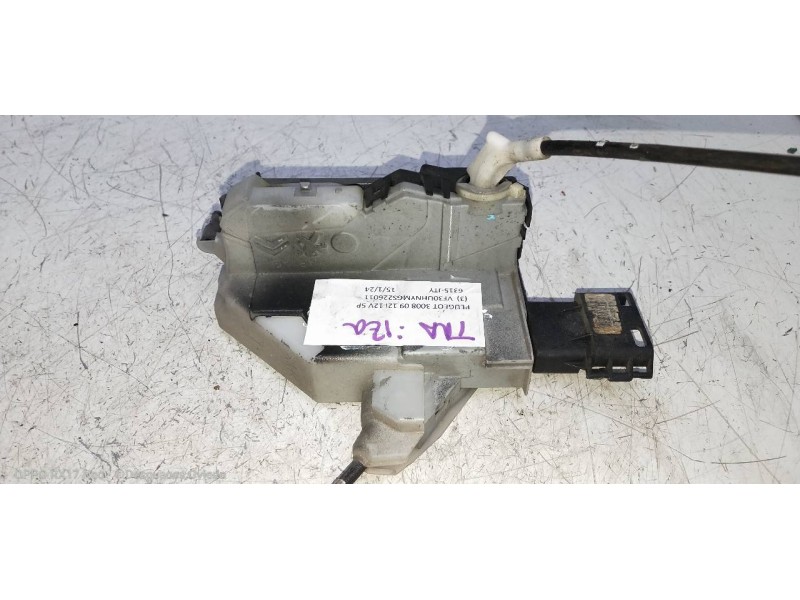 Recambio de motor cierre centralizado trasero izquierdo para peugeot 3008 sport pack referencia OEM IAM 732297  